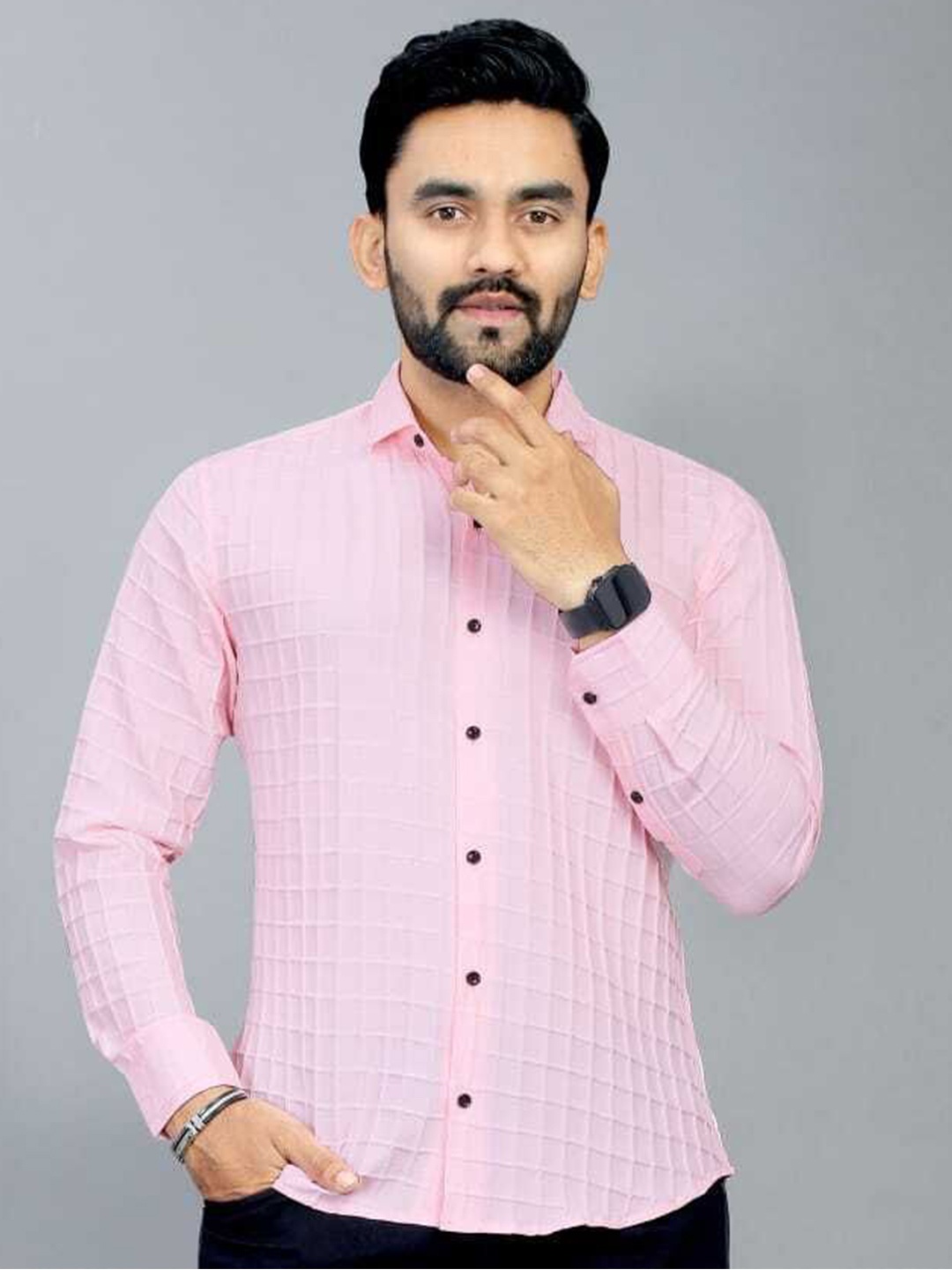 

STI Men Classic Opaque Casual Shirt, Yellow