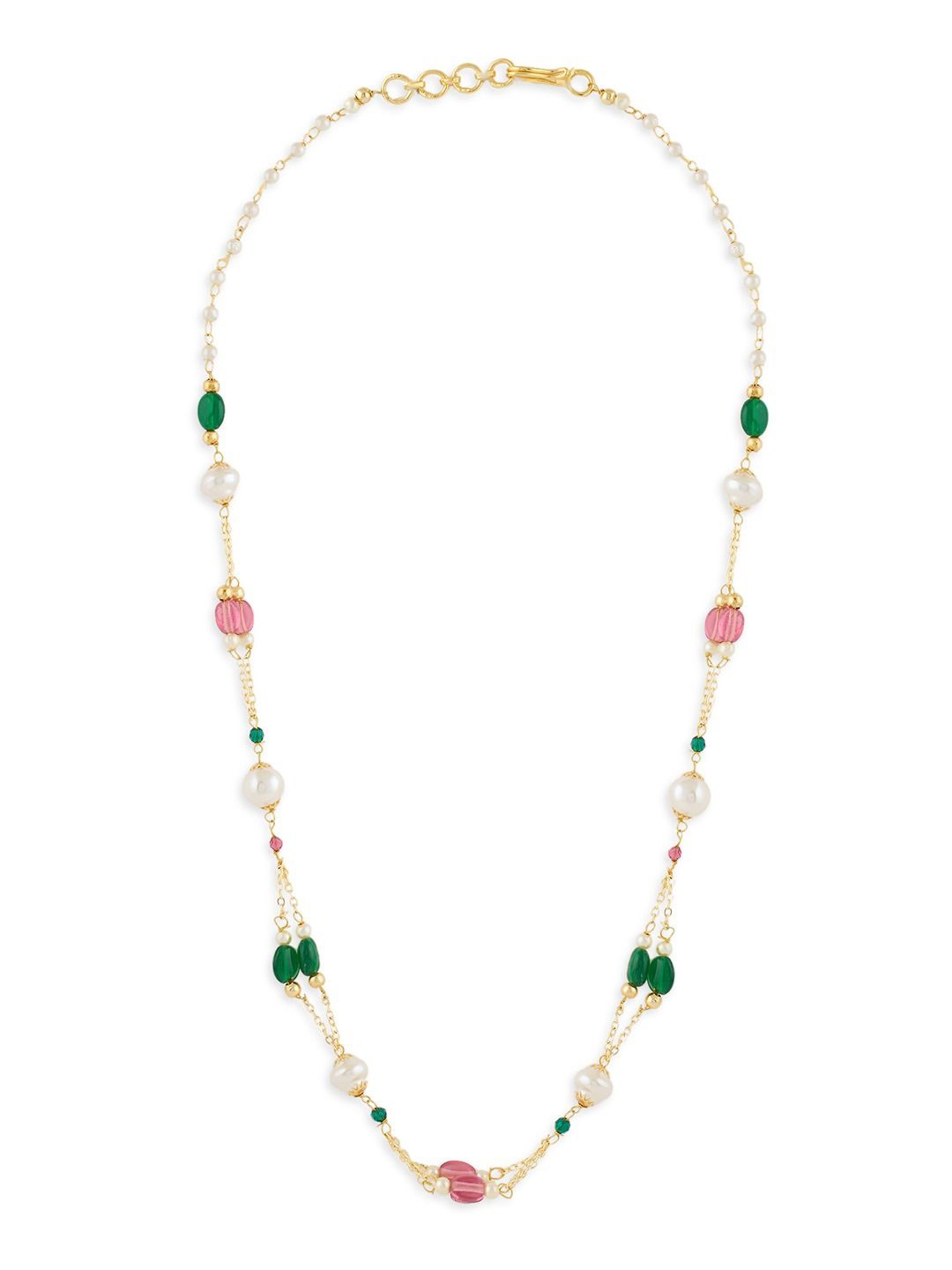 

Zaveri Pearls Gold-Plated Necklace