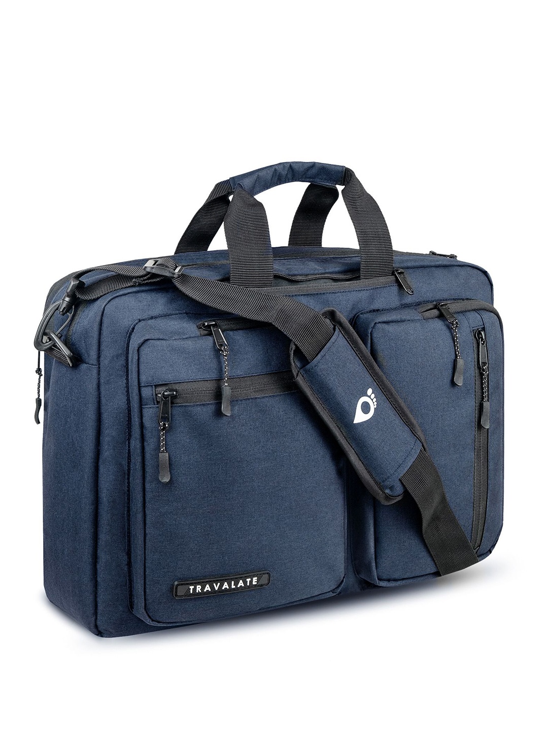 

TRAVALATE Unisex Laptop Bag, Navy blue