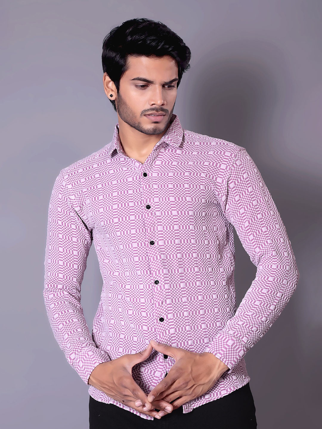 

FITODA FASHION Men Opaque Striped Casual Shirt, Multi