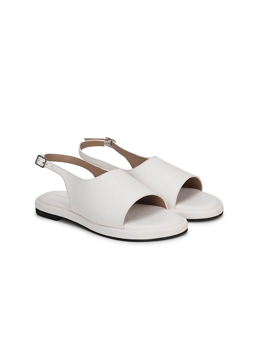

GRACECODE Women One Toe Flats, White