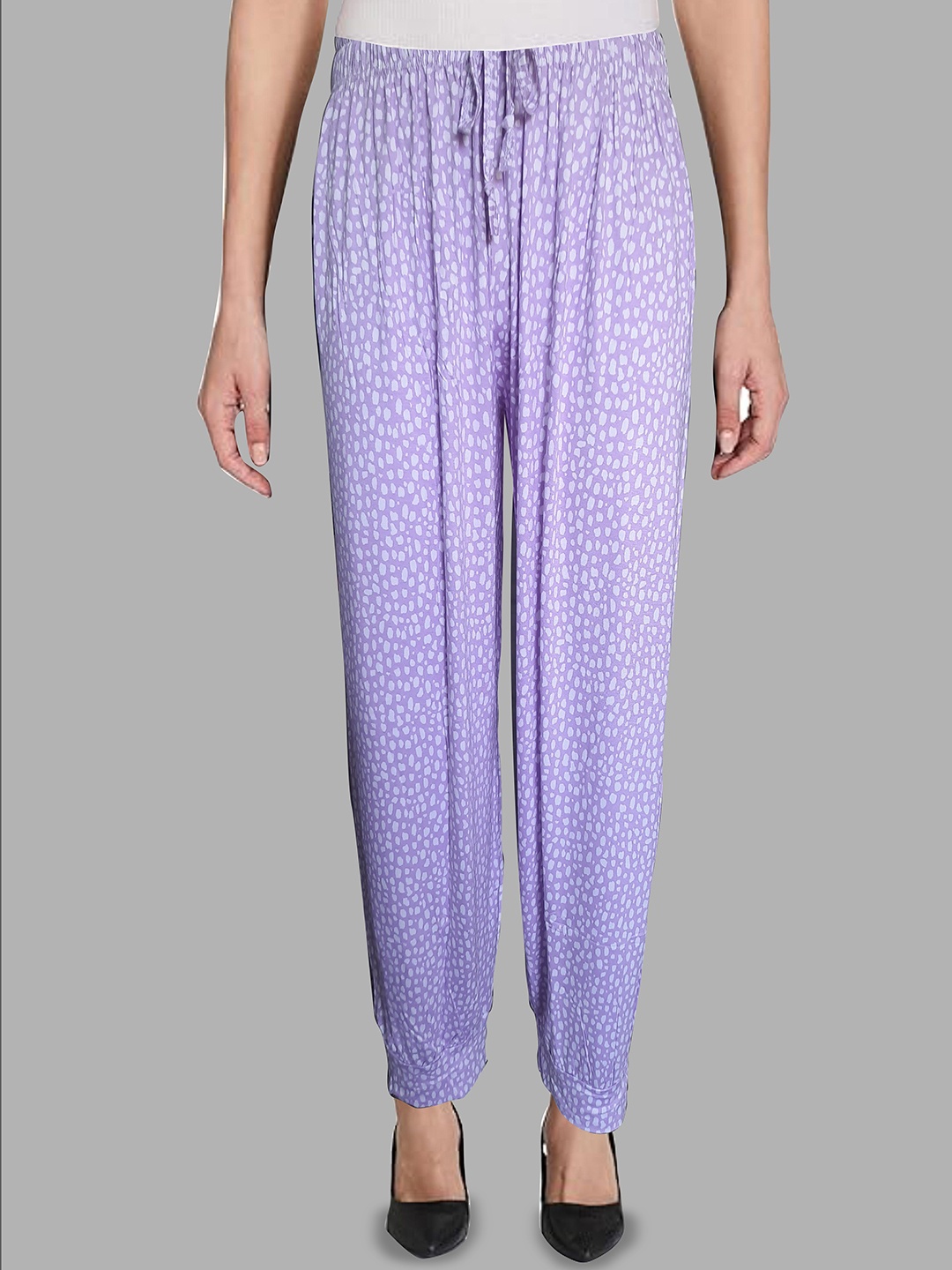 

BAESD Printed Mid Rise Patiala, Purple