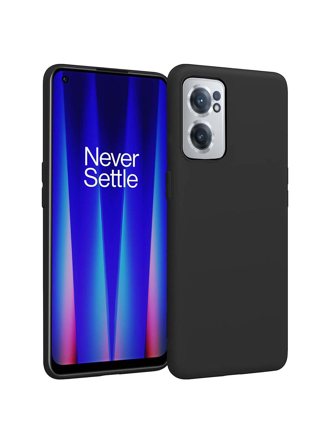 

LIRAMARK Solid Printed OnePlus Nord CE 2 Back Case Mobile Accessories, Black