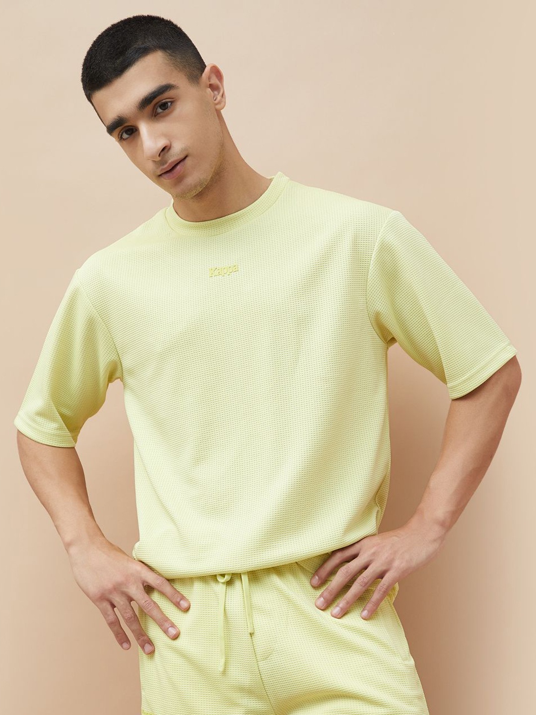 

Kappa Men Pockets T-shirt, Yellow