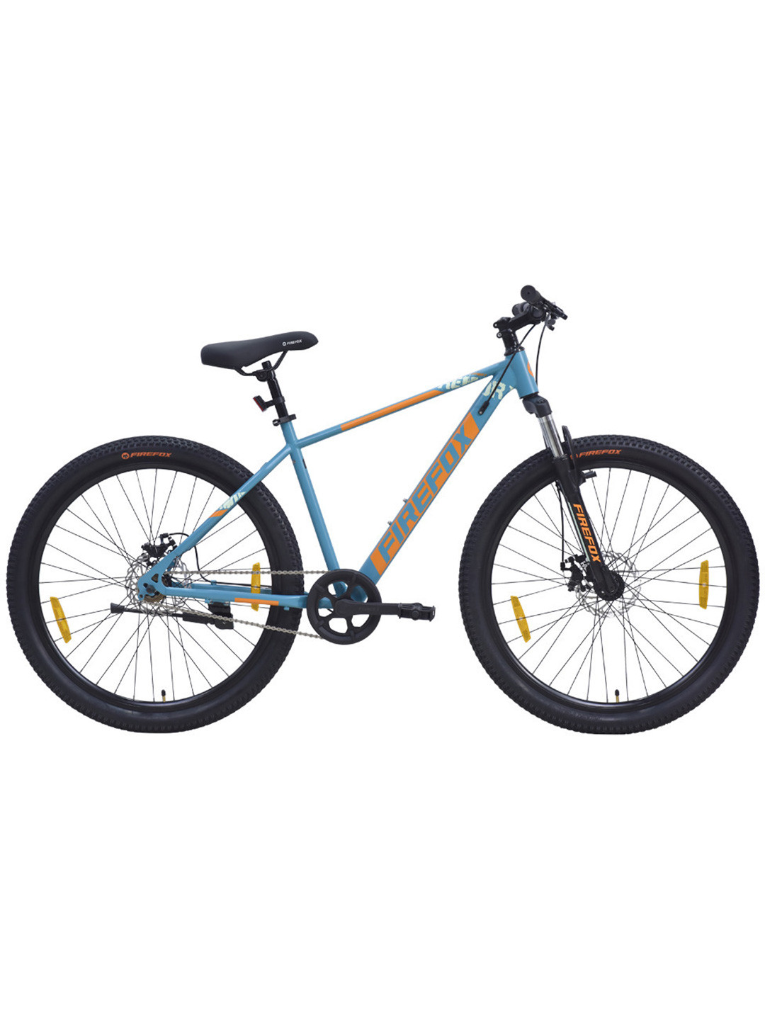 

FIREFOX Tremor X 27.5D MTB Cycle (Single Speed, Blue, Front Suspension, 95% Assembled), Green