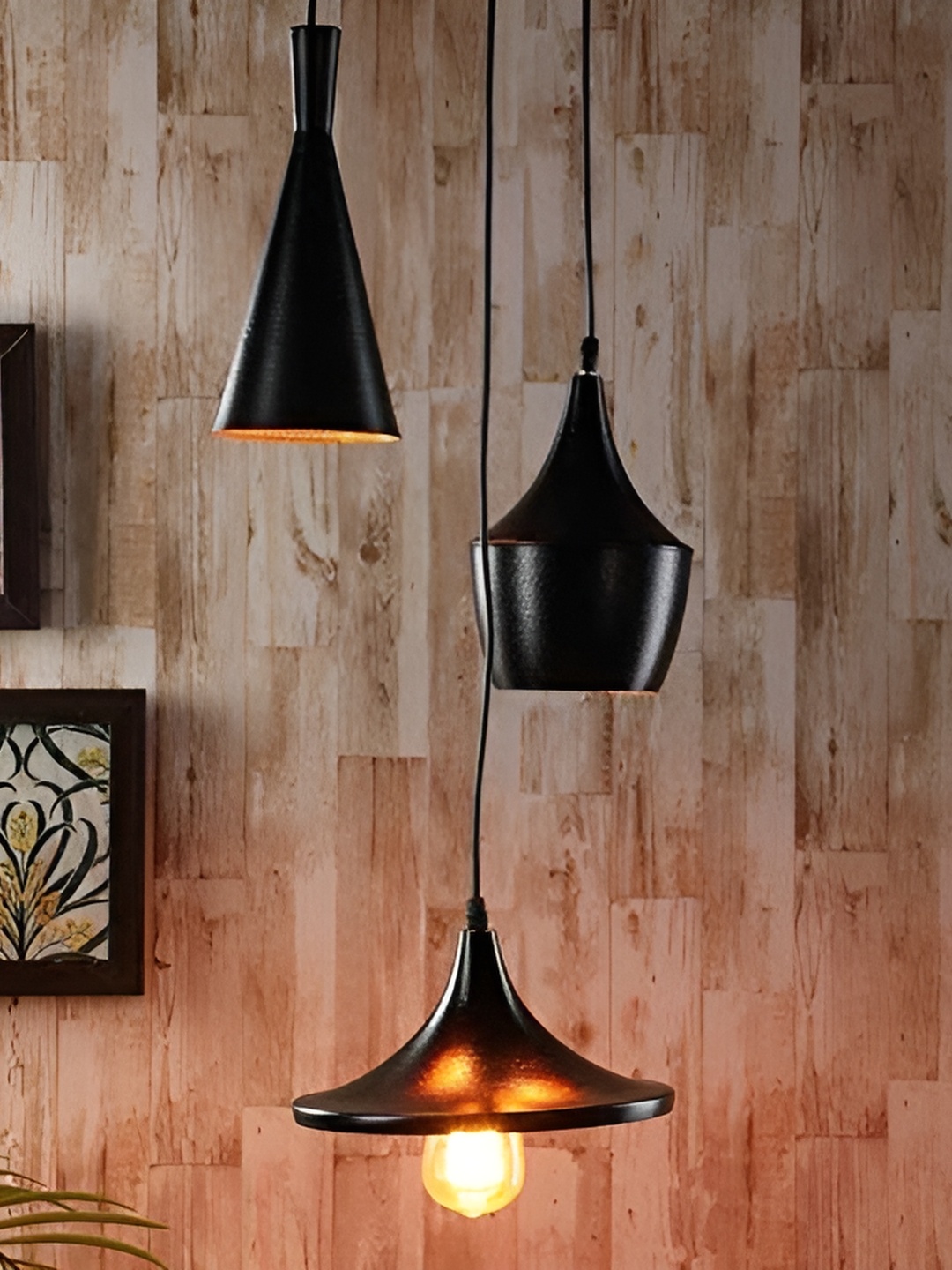 

GAUVIK Black Aluminium Ceiling Lamp