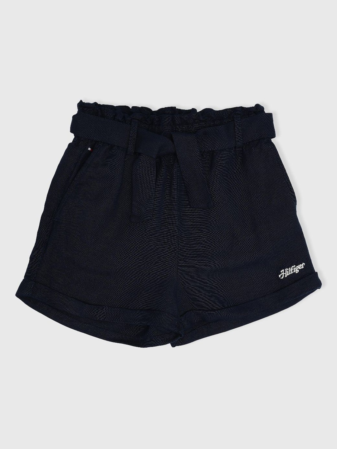 

Tommy Hilfiger Girls Linen Hot Pants Shorts, Blue