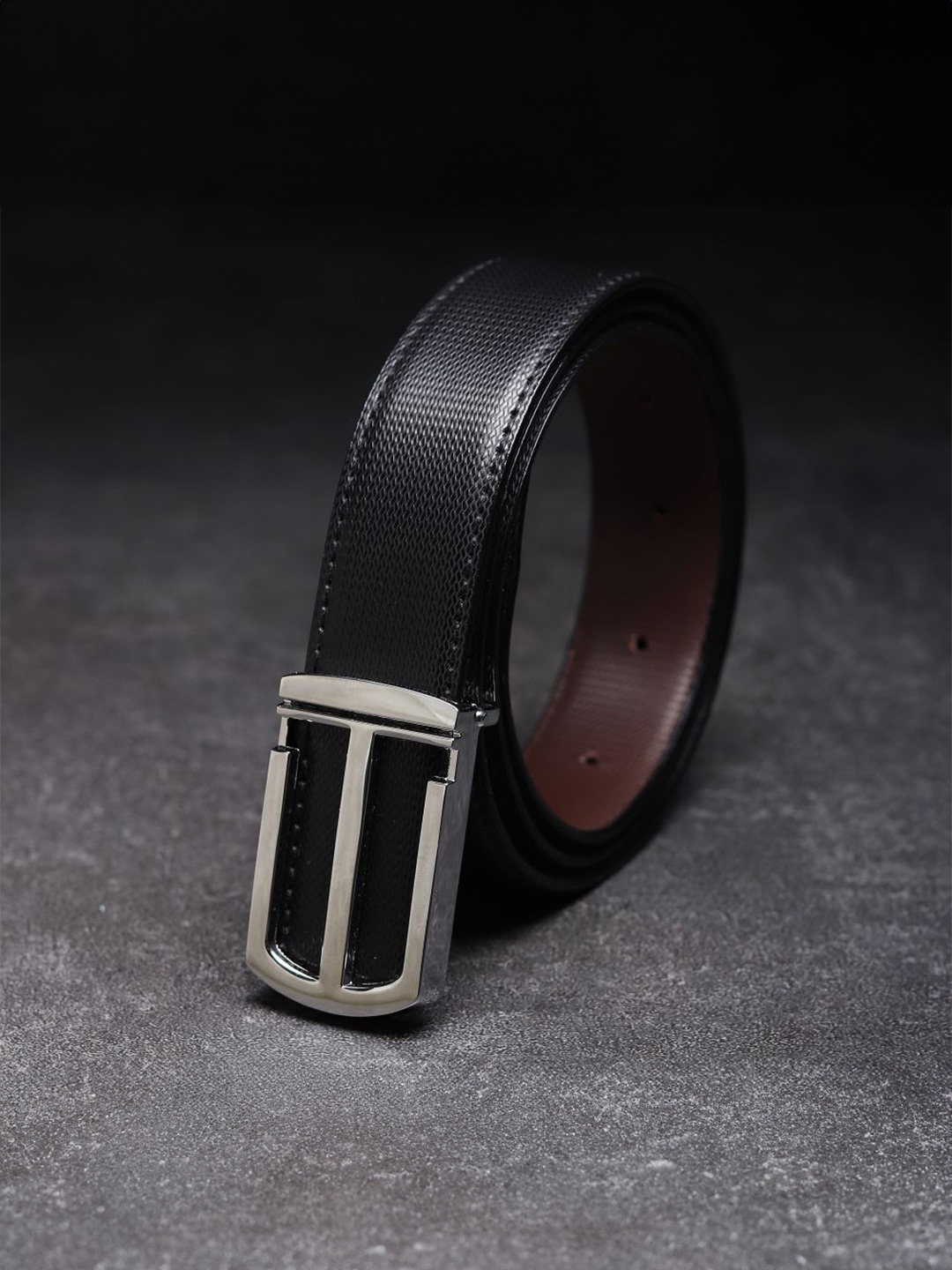 

Killer Men Textured Formal Belt, Black