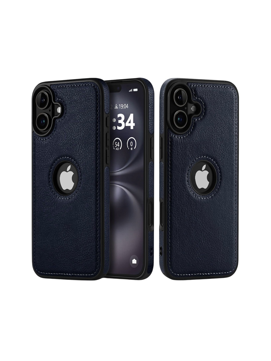 

LIRAMARK Solid Printed iPhone 16 Back Case Mobile Accessories, Blue