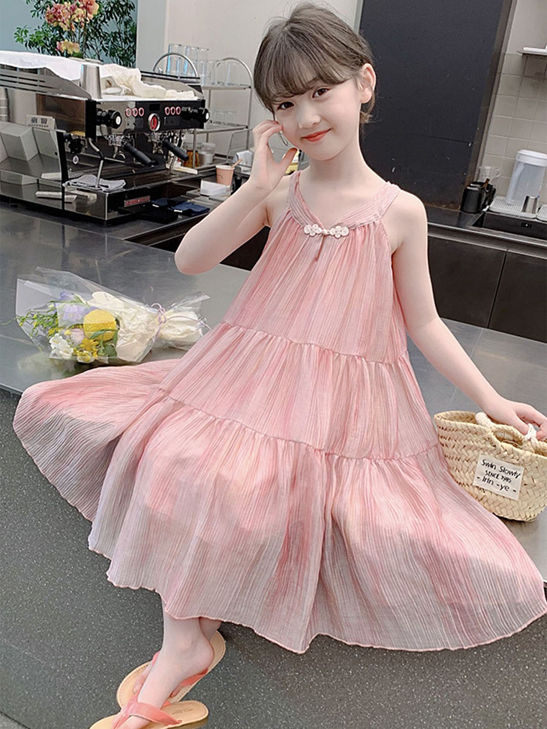 

LULU & SKY A-Line Dress, Pink