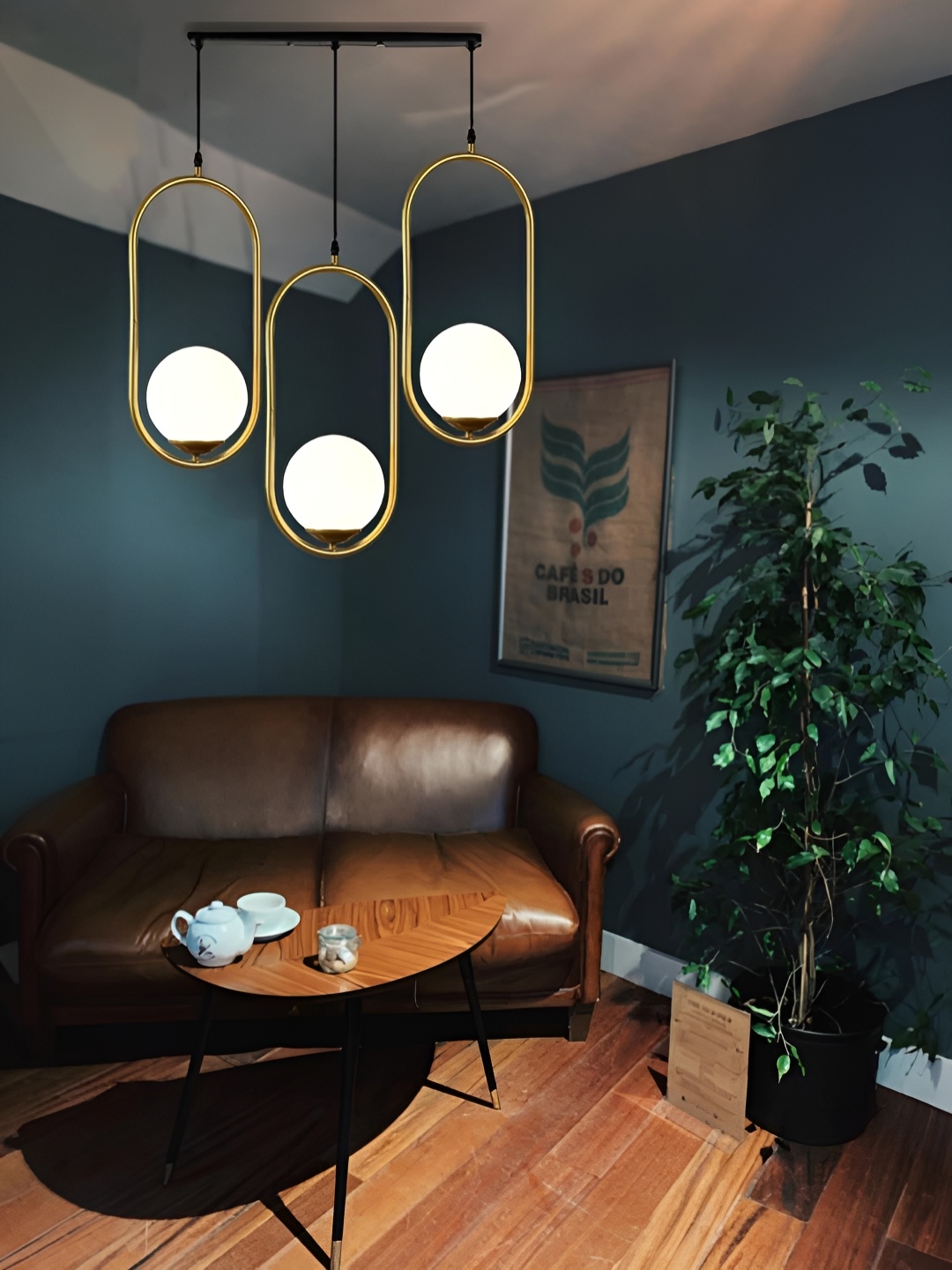 

GAUVIK Gold-Toned Ceiling Lamp