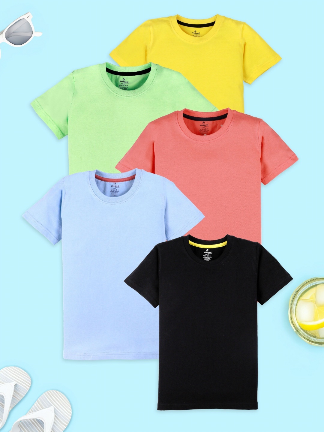 

KiddoPanti Boys 5 T-shirt, Multi