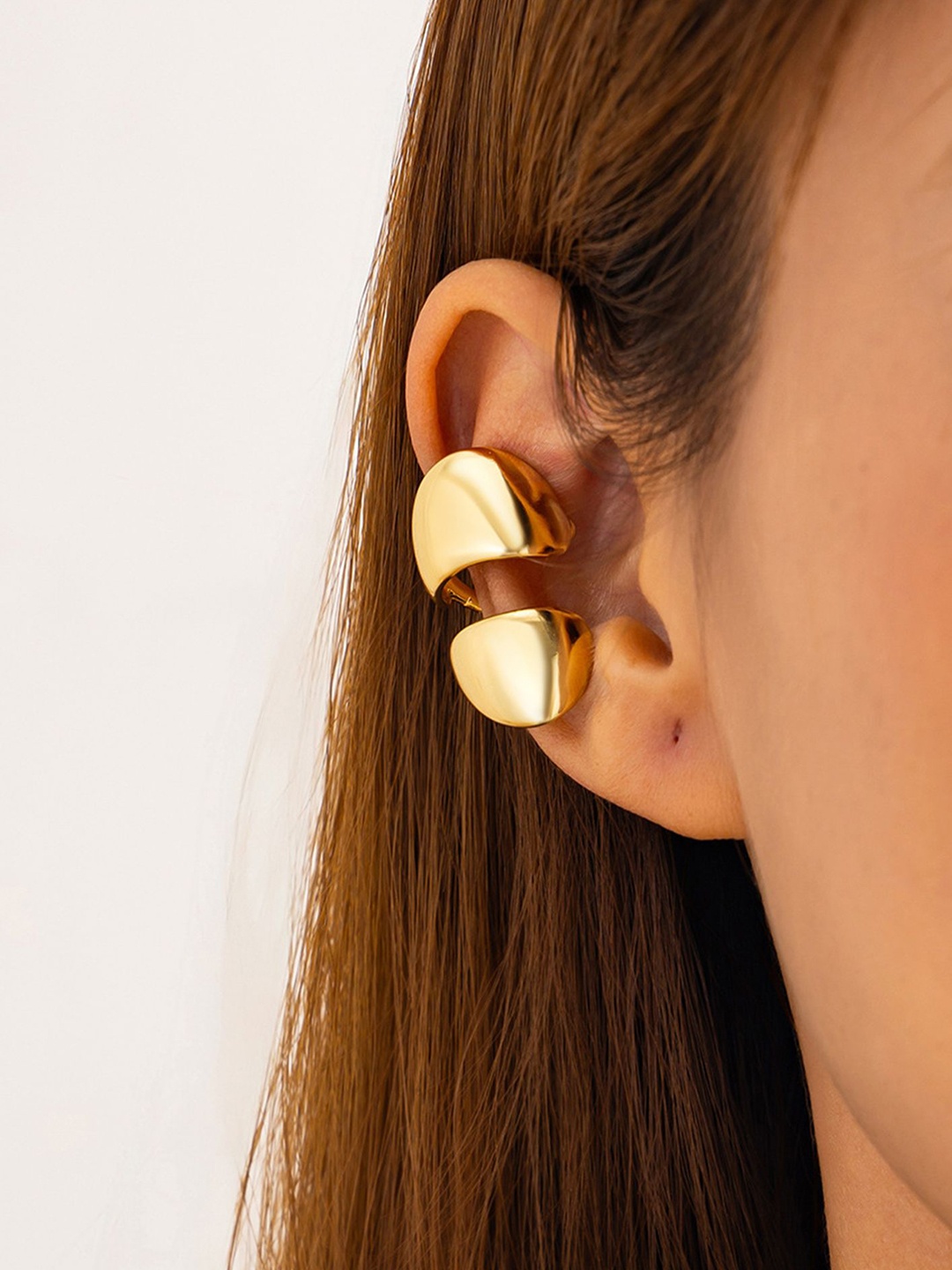 

LULU & SKY Contemporary Drop Earrings, Gold