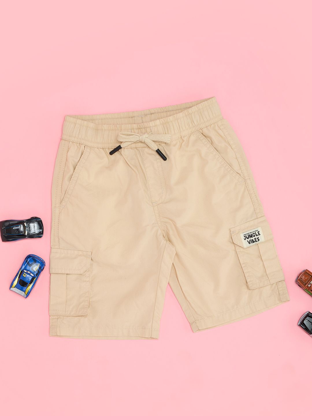 

Pantaloons Junior Boys Cargo Shorts, Off white