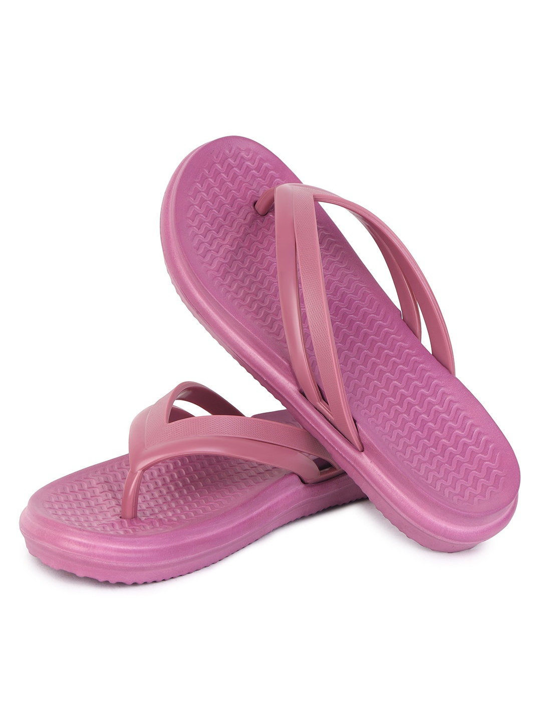 

PENNEN Women Thong Flip-Flops, Purple