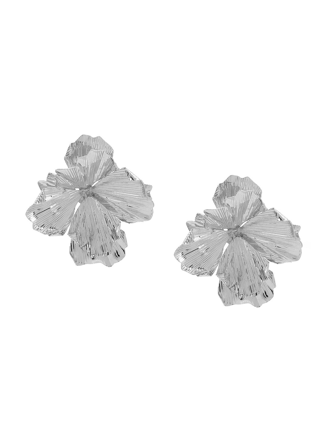 

LULU & SKY Contemporary Ear Cuff Earrings, White