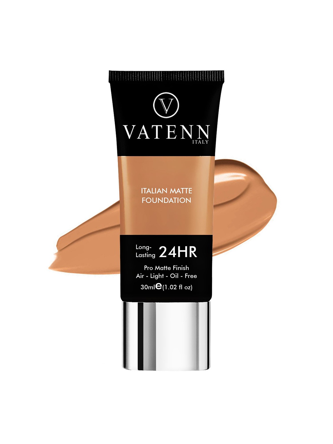 

VATENN ITALY Italian Matte Foundation - Stromboli 605, Brown