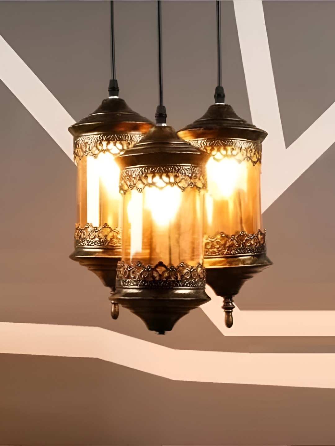 

GAUVIK Gold-Toned Ceiling Lamp