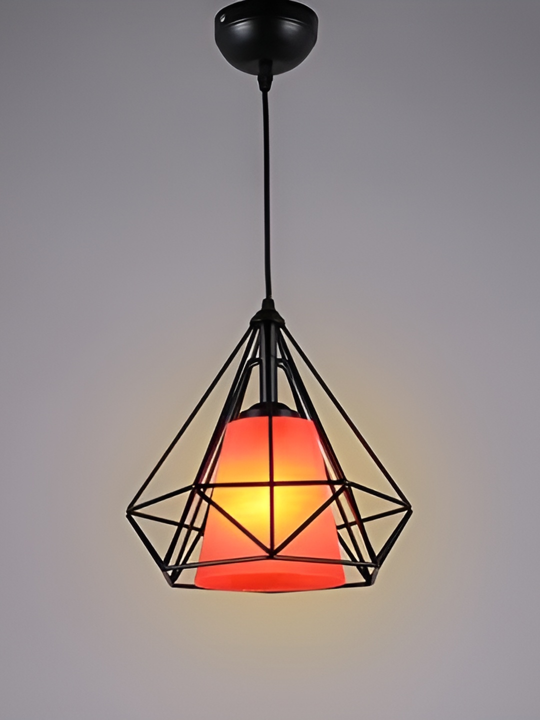 

GAUVIK Black Contemporary Ceiling Lamp