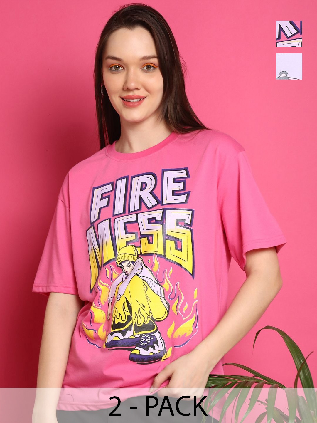 

Dreambe Women Printed T-shirt, Multi