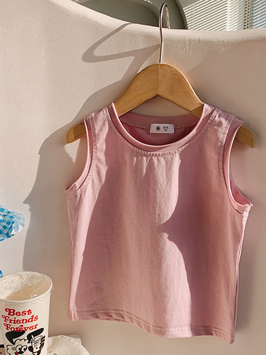 

LULU & SKY Cotton Top, Pink