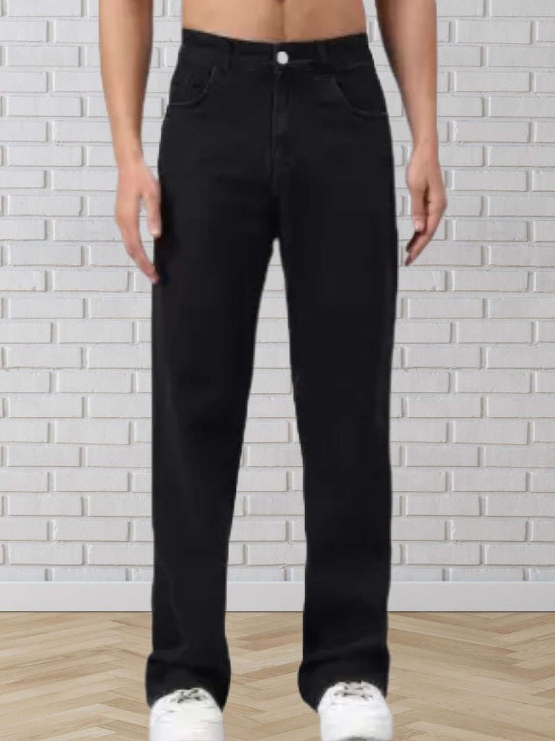 

COMFITS Men Classic Stretchable Jeans, Black