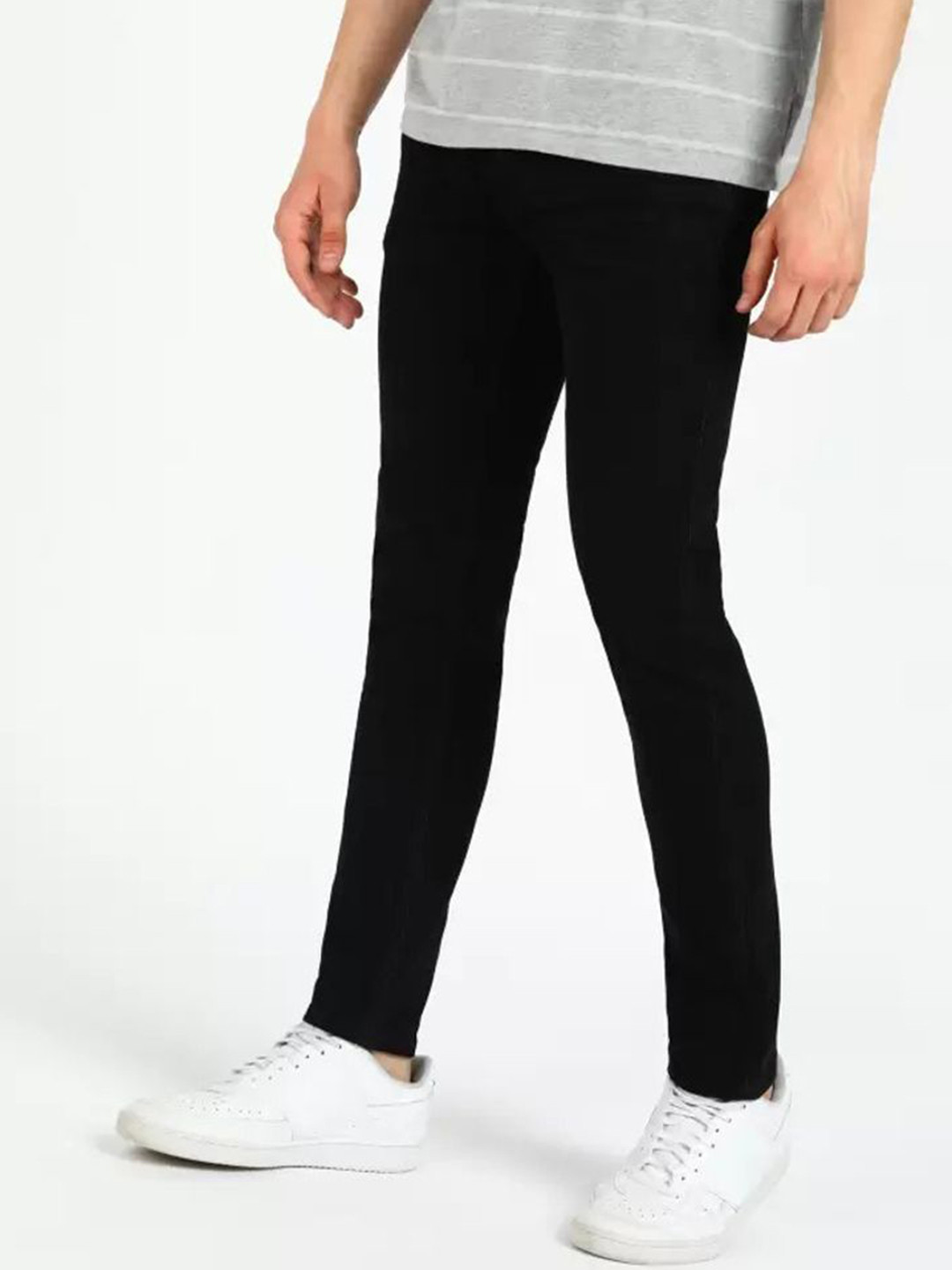 

COMFITS Men Classic Stretchable Jeans, Black