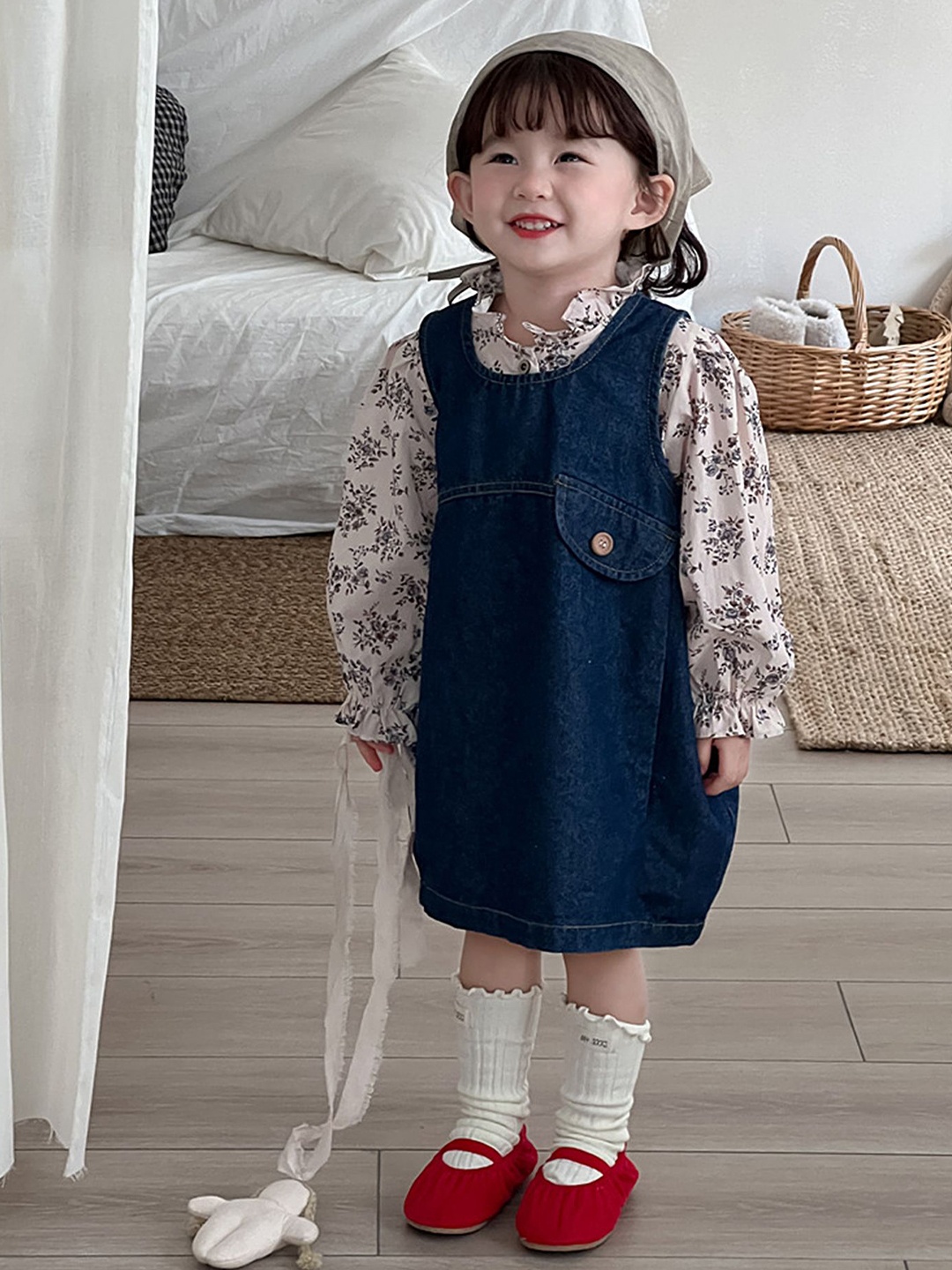

LULU & SKY A-Line Dress, Blue