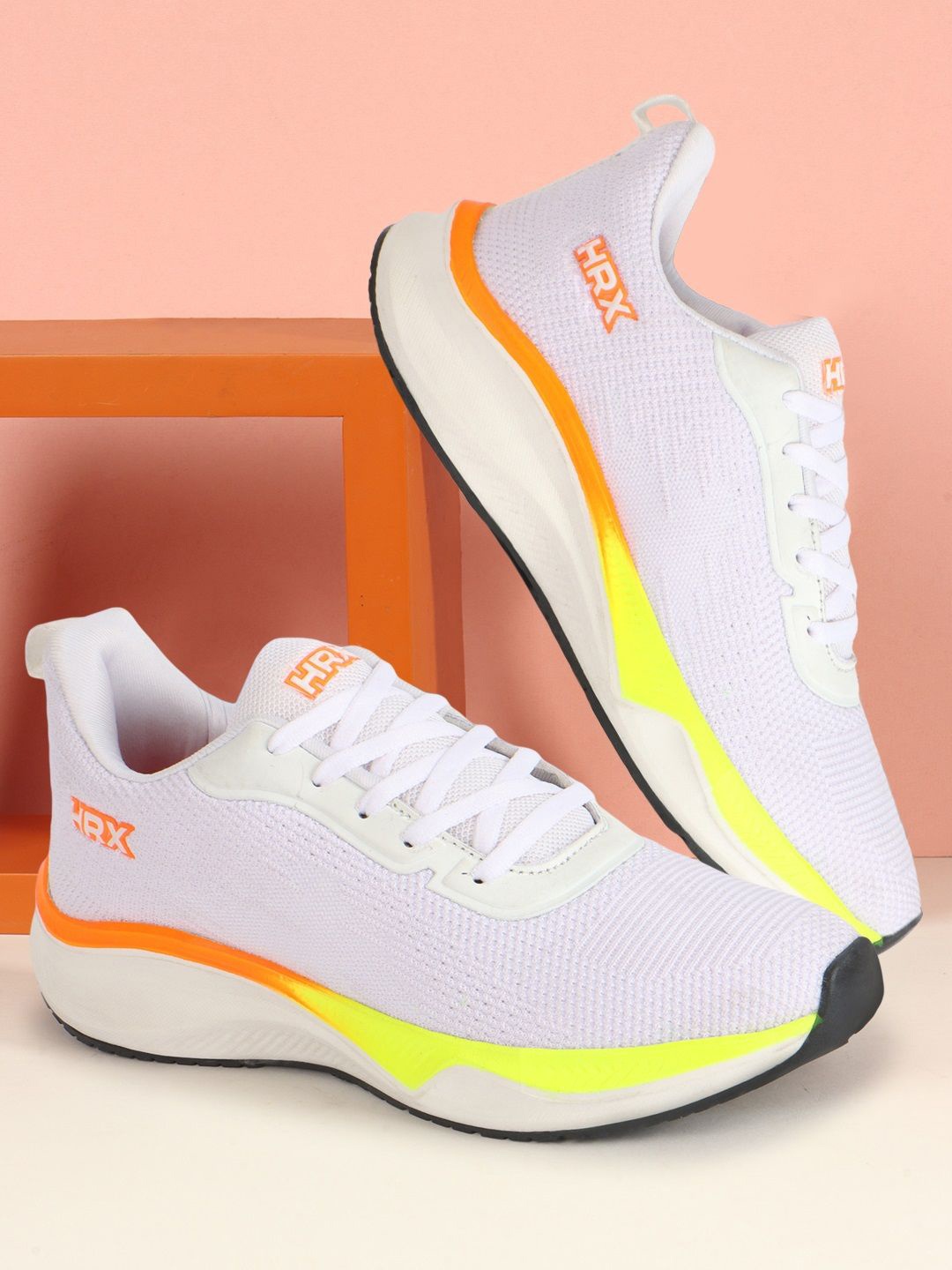

HRX by Hrithik Roshan Men Textile Running Shoes, White