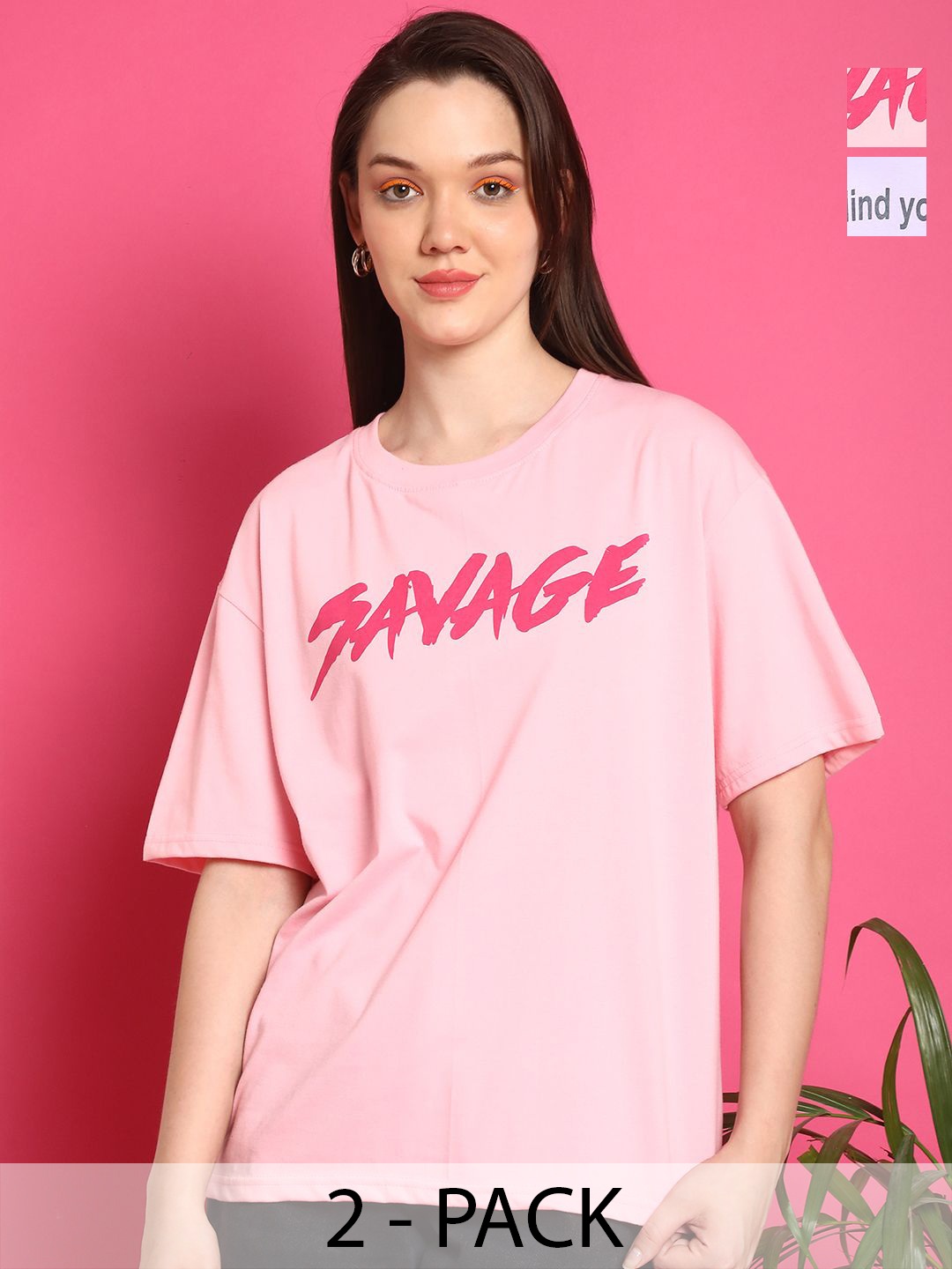 

Dreambe Women Printed T-shirt, Multi