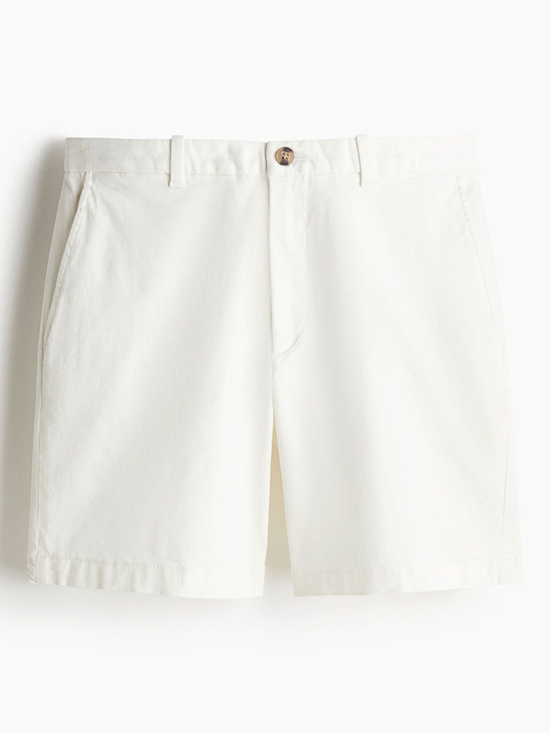 

H&M Regular Fit Chino shorts, White