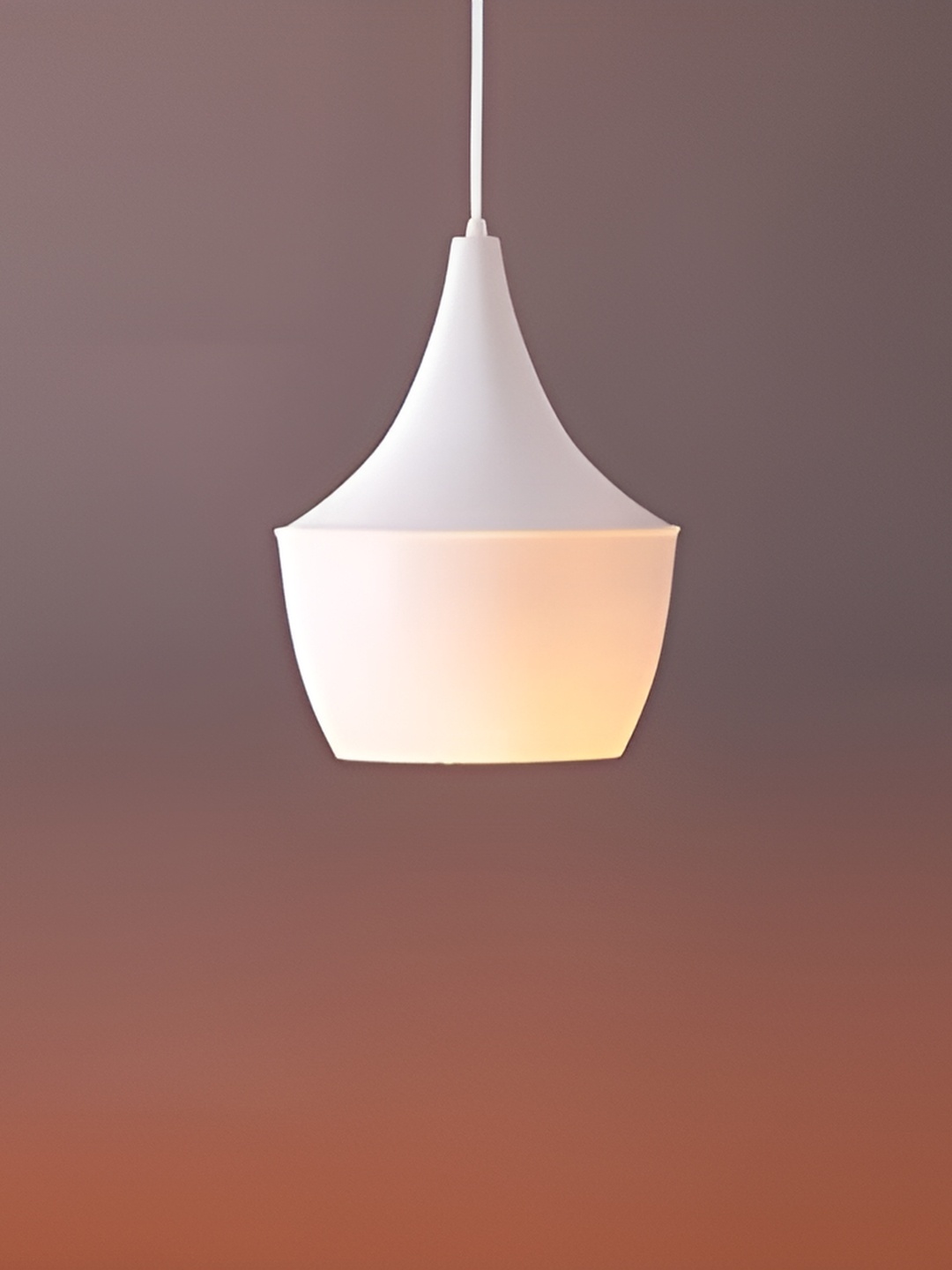 

GAUVIK White Aluminium Ceiling Lamp