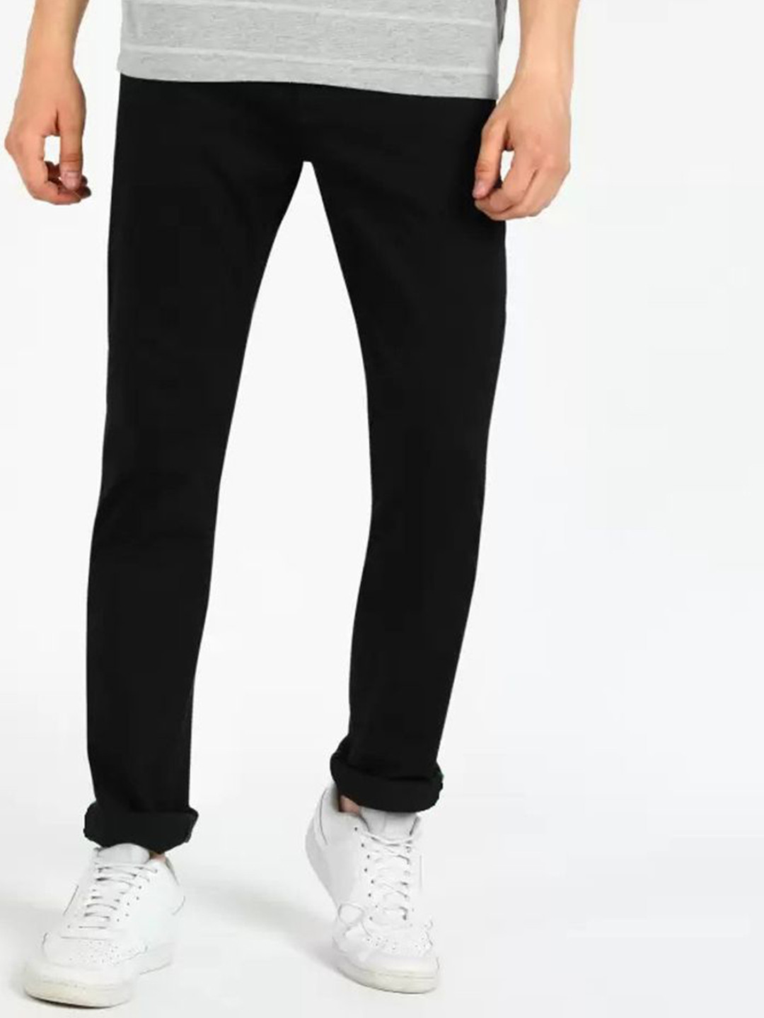 

COMFITS Men Classic Stretchable Jeans, Black