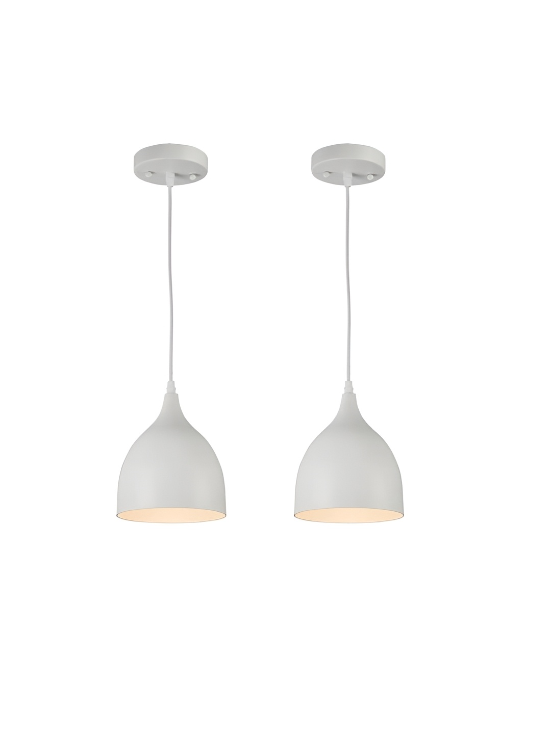 

GAUVIK White Aluminium Contemporary Ceiling Lamp