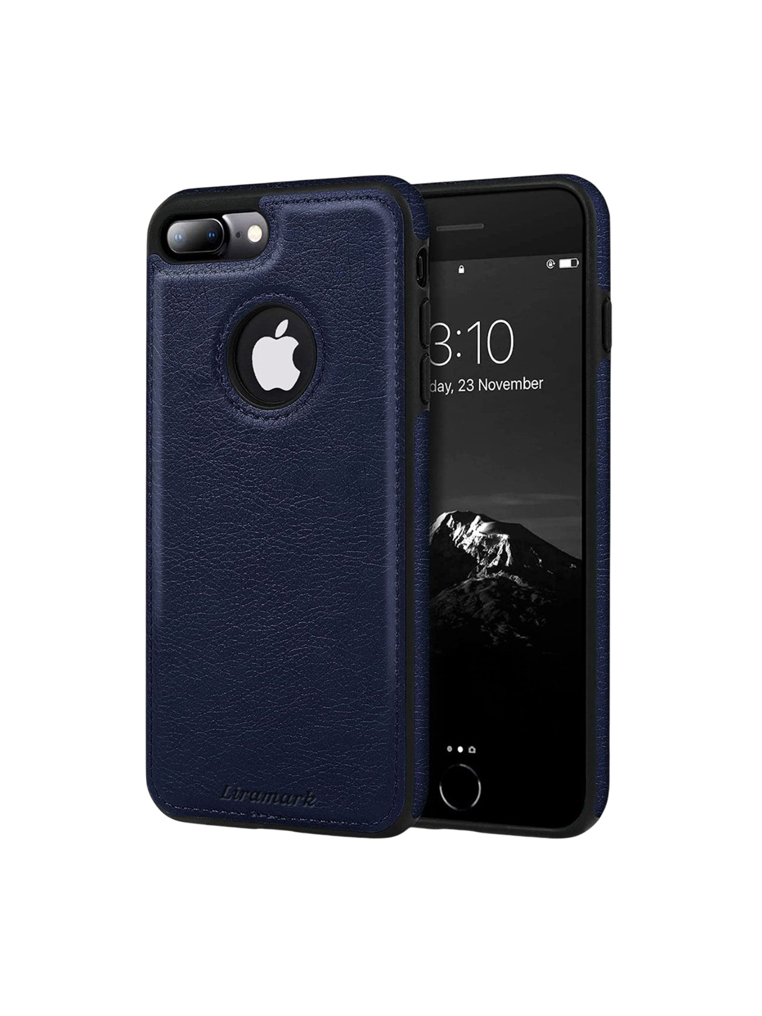 

LIRAMARK Solid Printed iPhone 8 plus Back Case Mobile Accessories, Blue