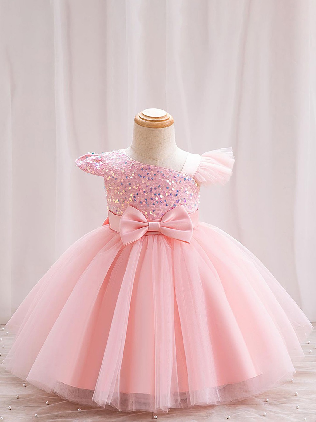 

LULU & SKY Fit & Flare Dress, Pink
