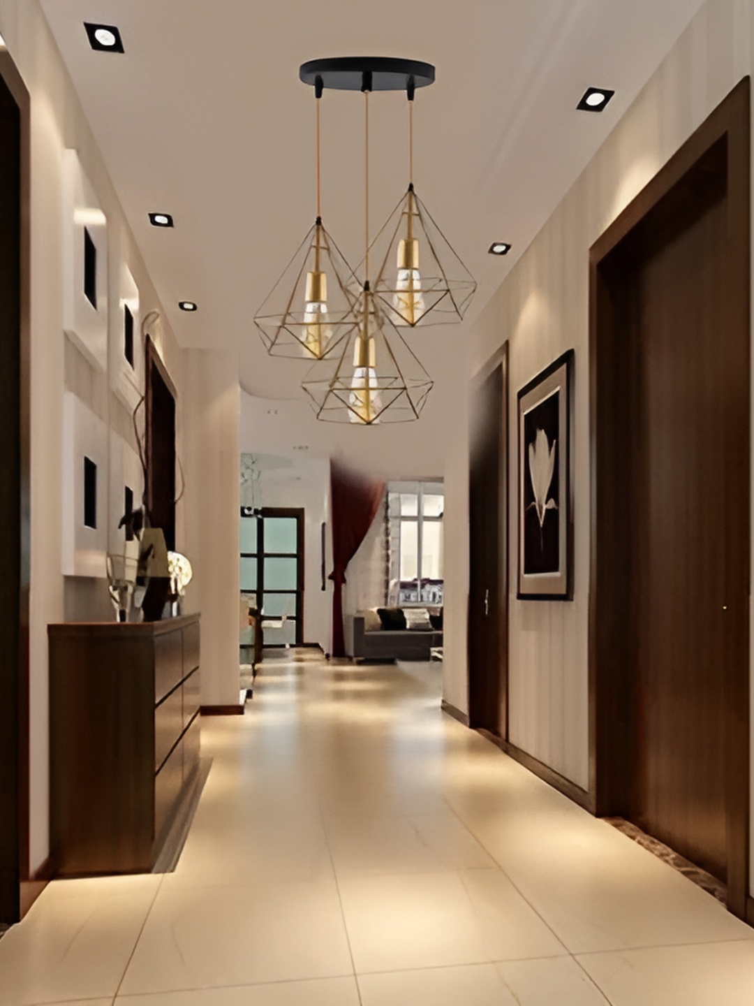 

GAUVIK Gold-Toned Ceiling Lamp