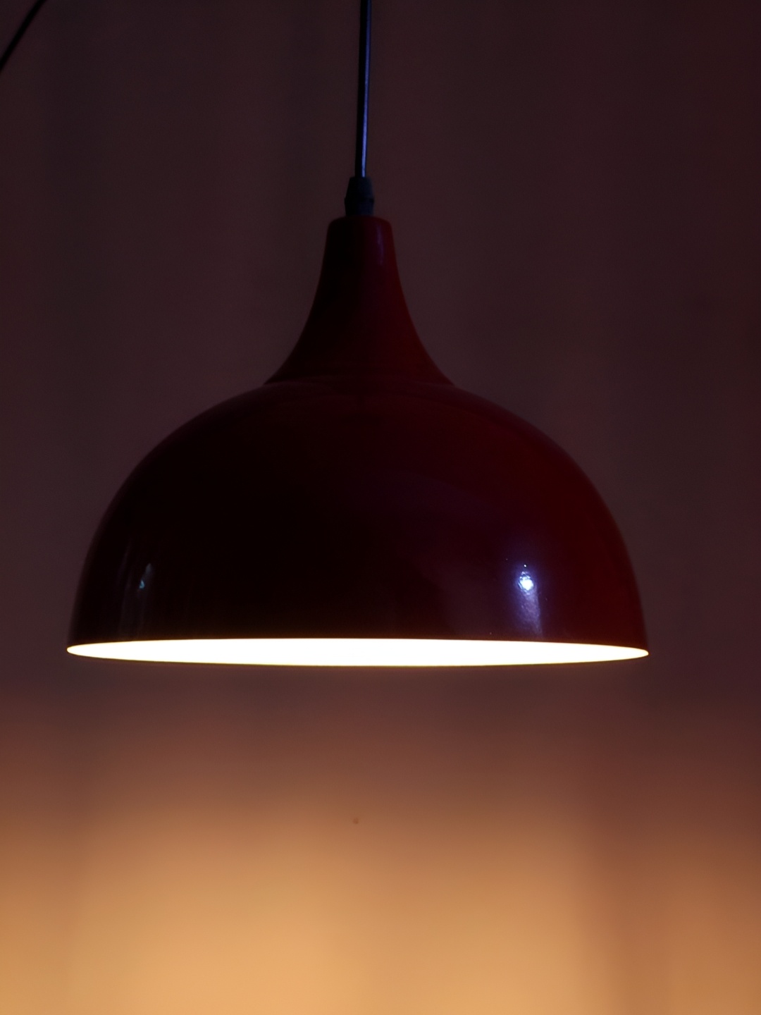 

GAUVIK Red Aluminium Ceiling Lamp