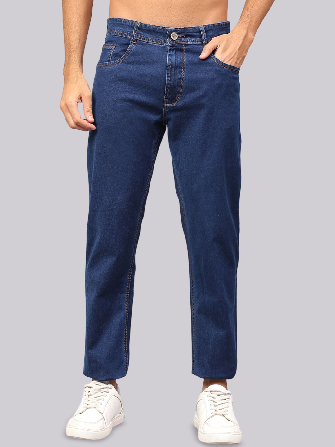 

Plounge Men Stretchable Jeans, Blue