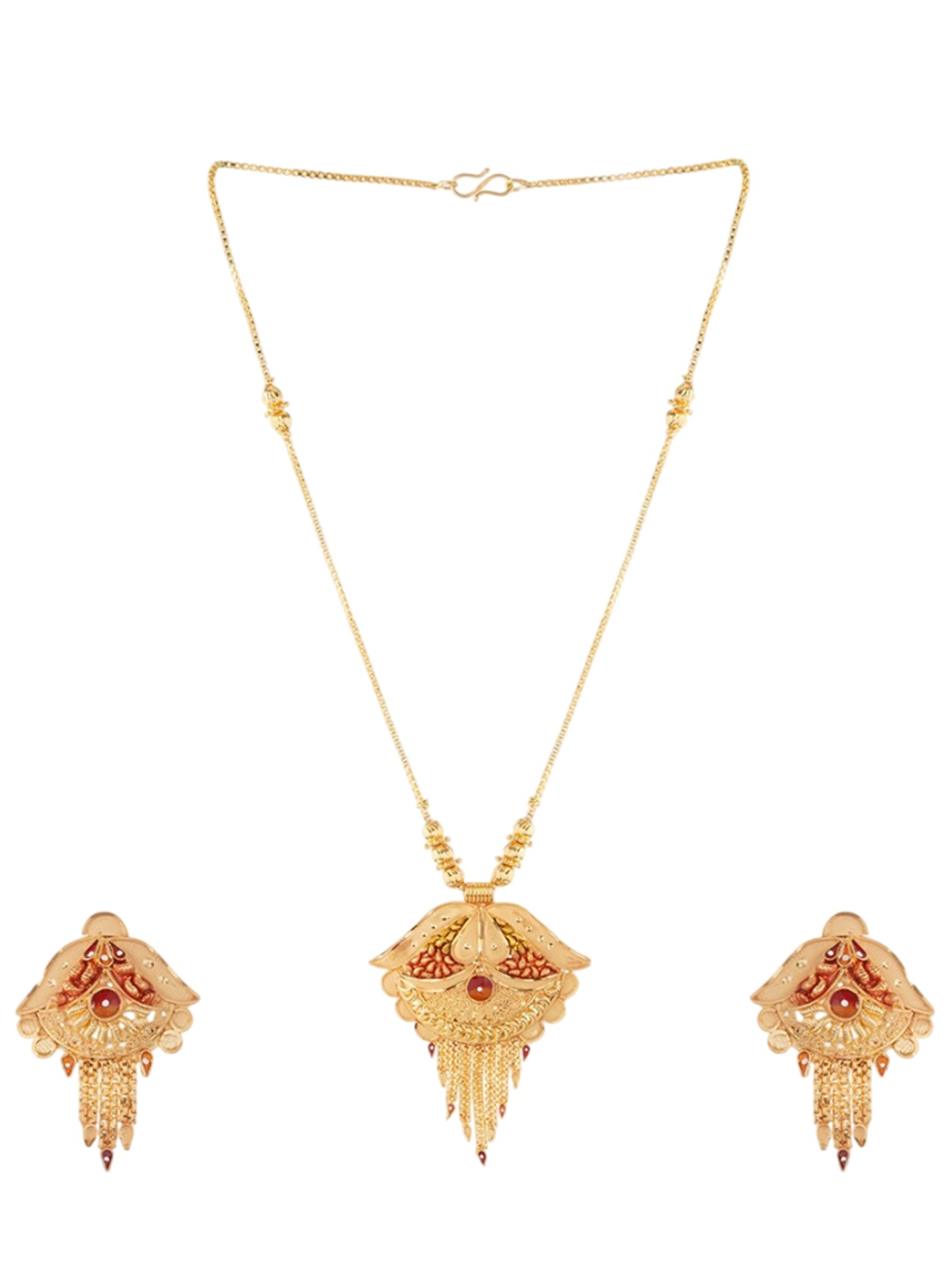 

Zhouse Gold-Plated Pendant Set