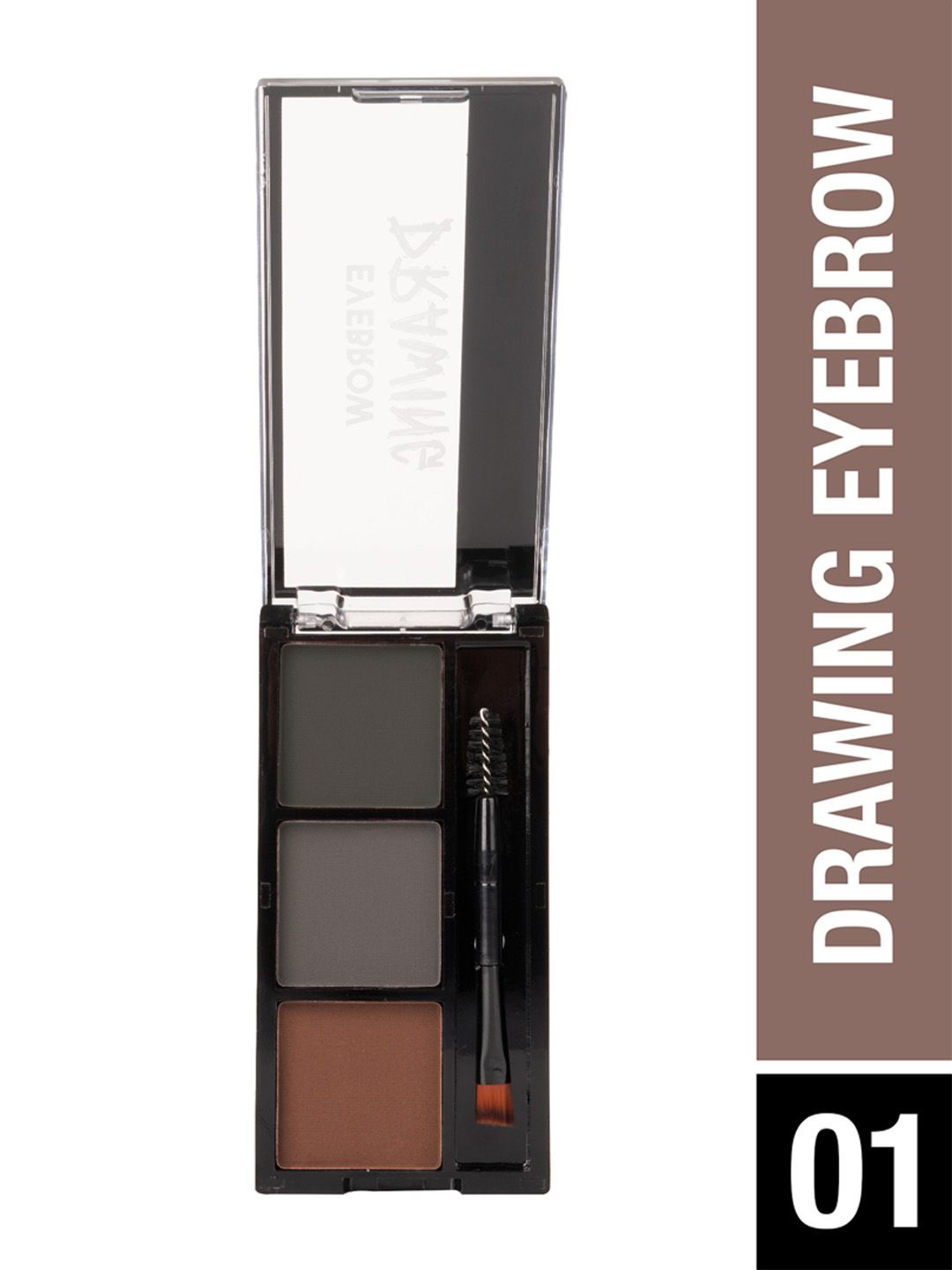 

Hilary Rhoda 3 Shades Drawing Eyebrow Palette- 7.2 g- Shade- 01, Multi