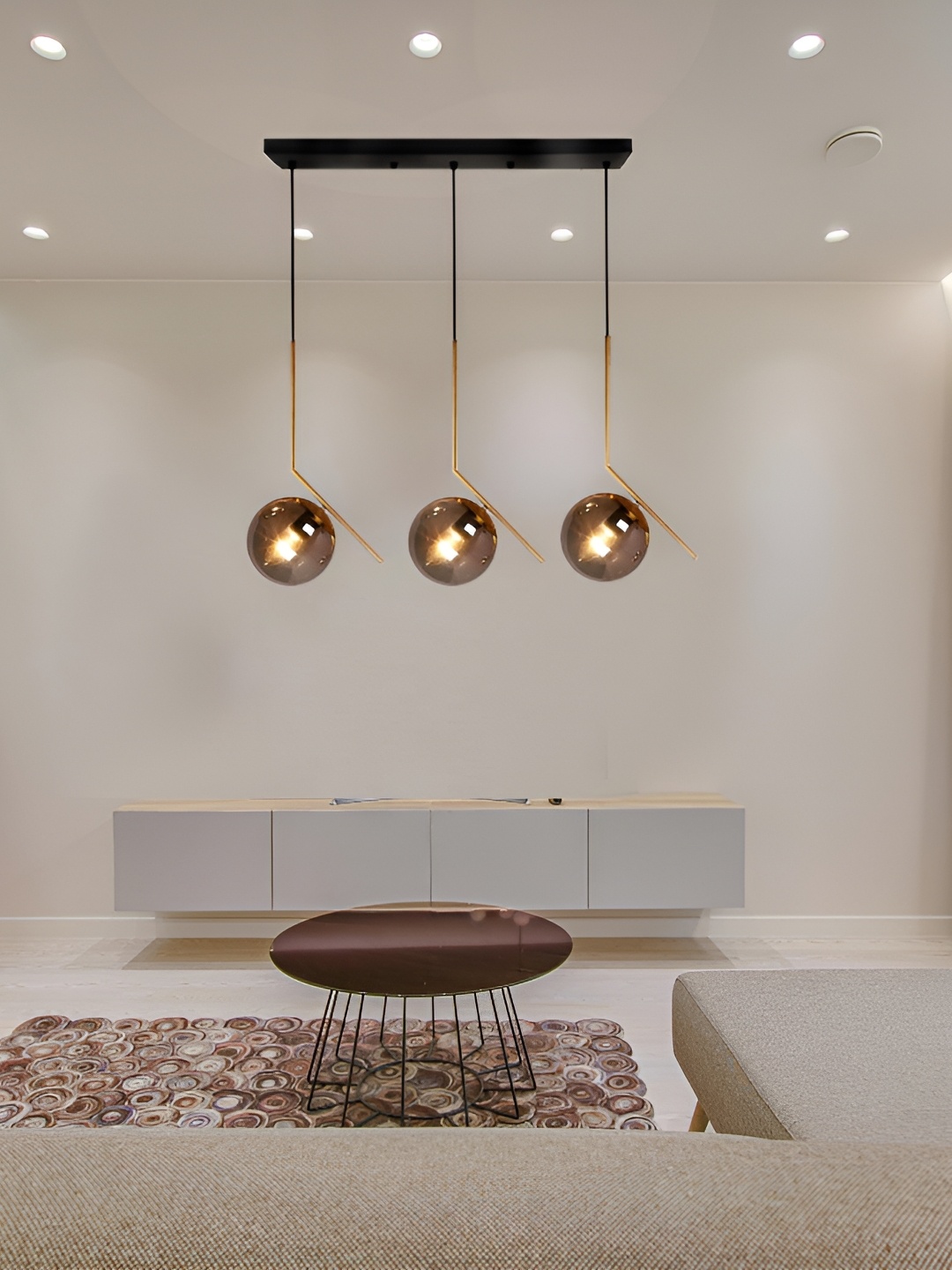 

GAUVIK Gold-Toned Ceiling Lamp