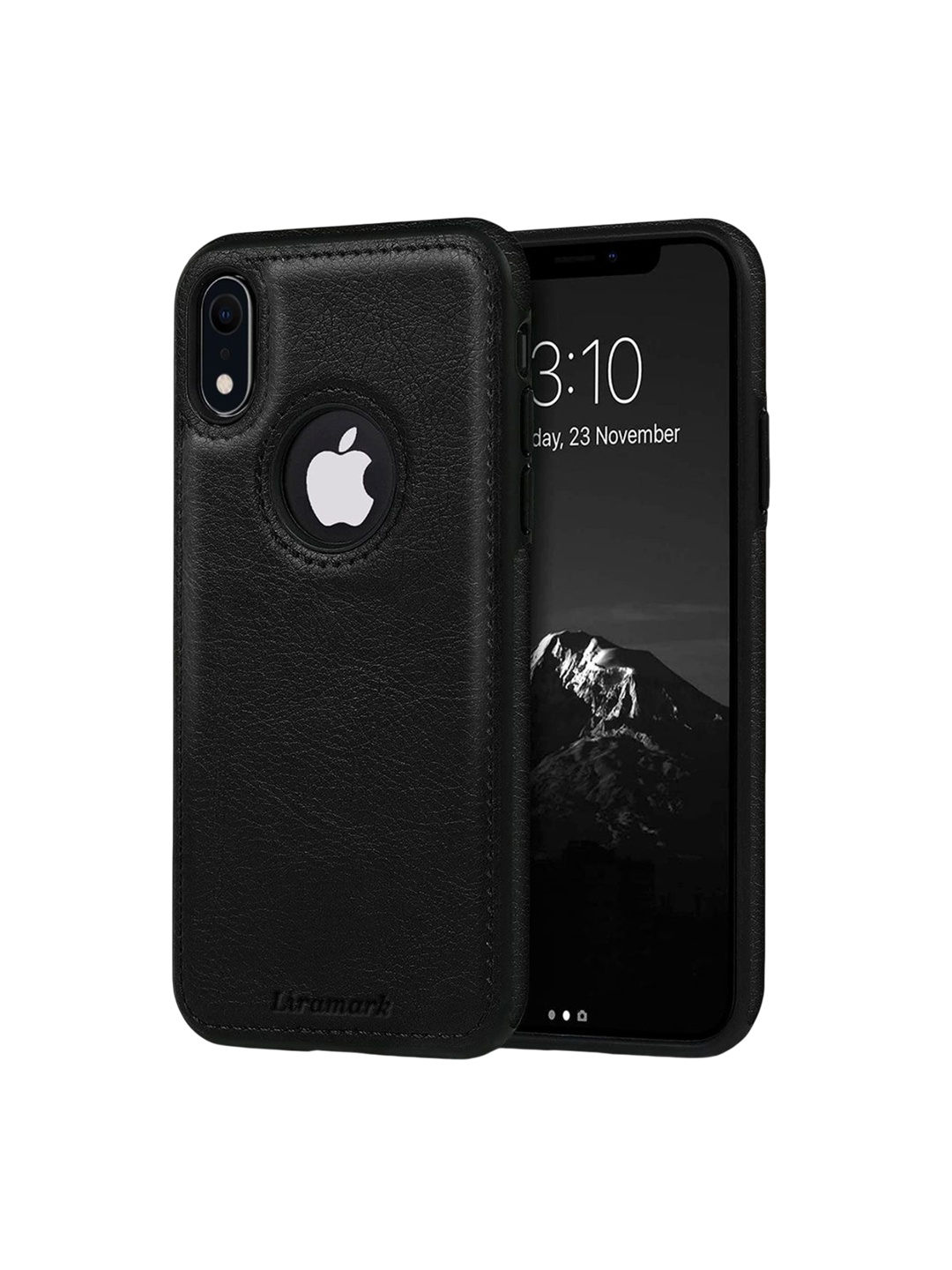 

LIRAMARK Solid Printed iPhone XR Back Case Mobile Accessories, Black