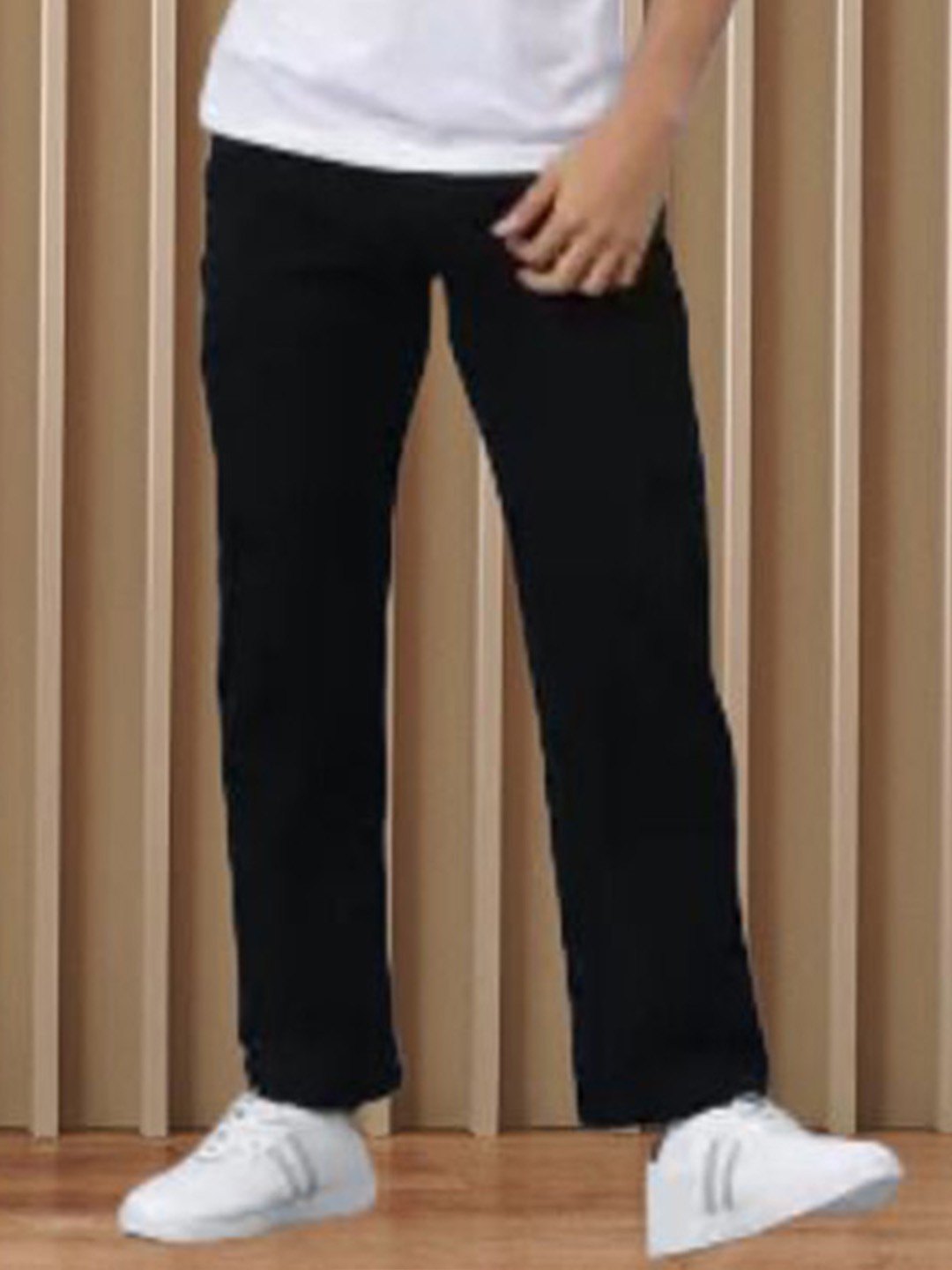 

COMFITS Men Classic Stretchable Jeans, Black