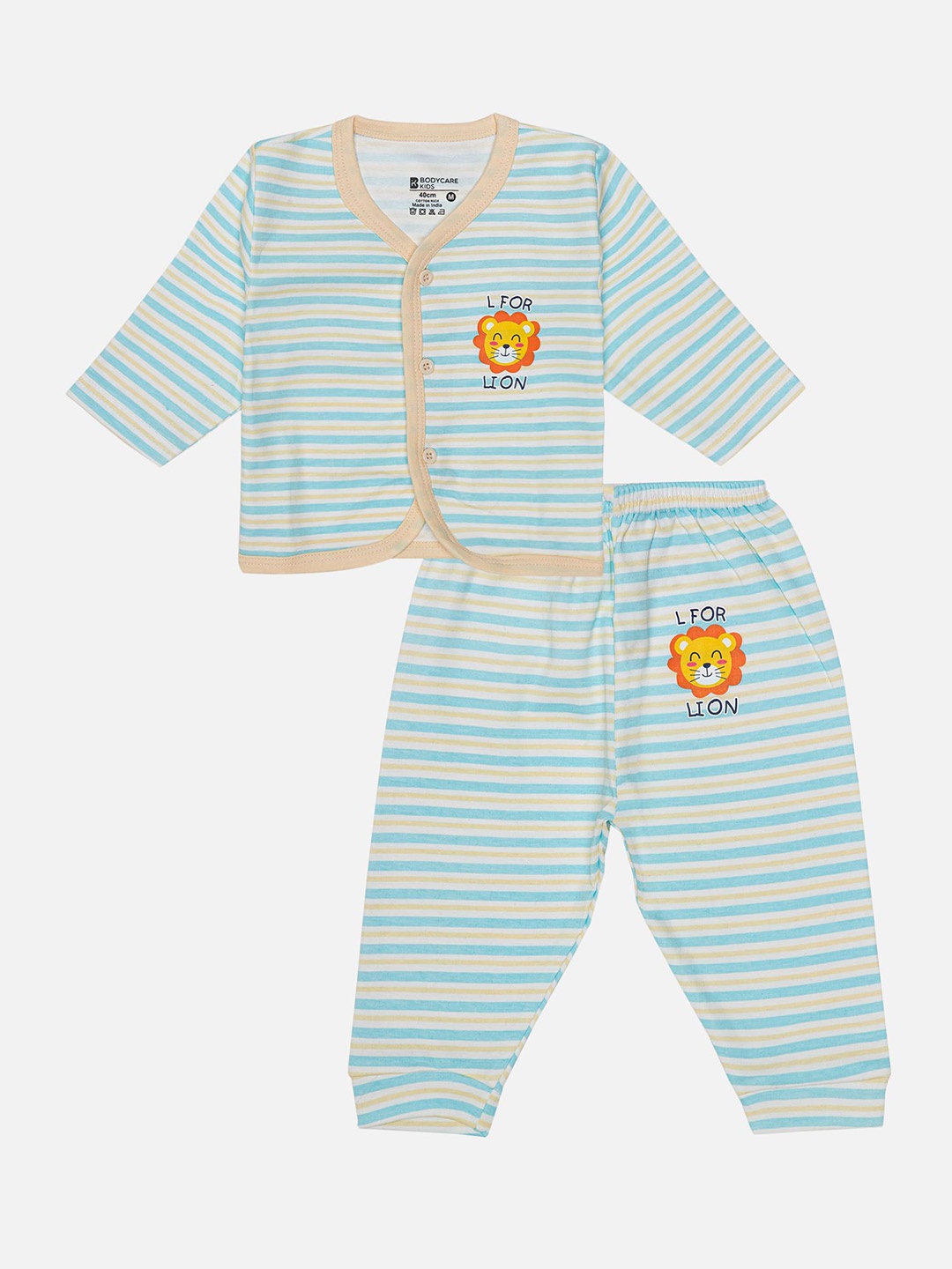 

Bodycare Kids Unisex Kids Striped Top, Blue