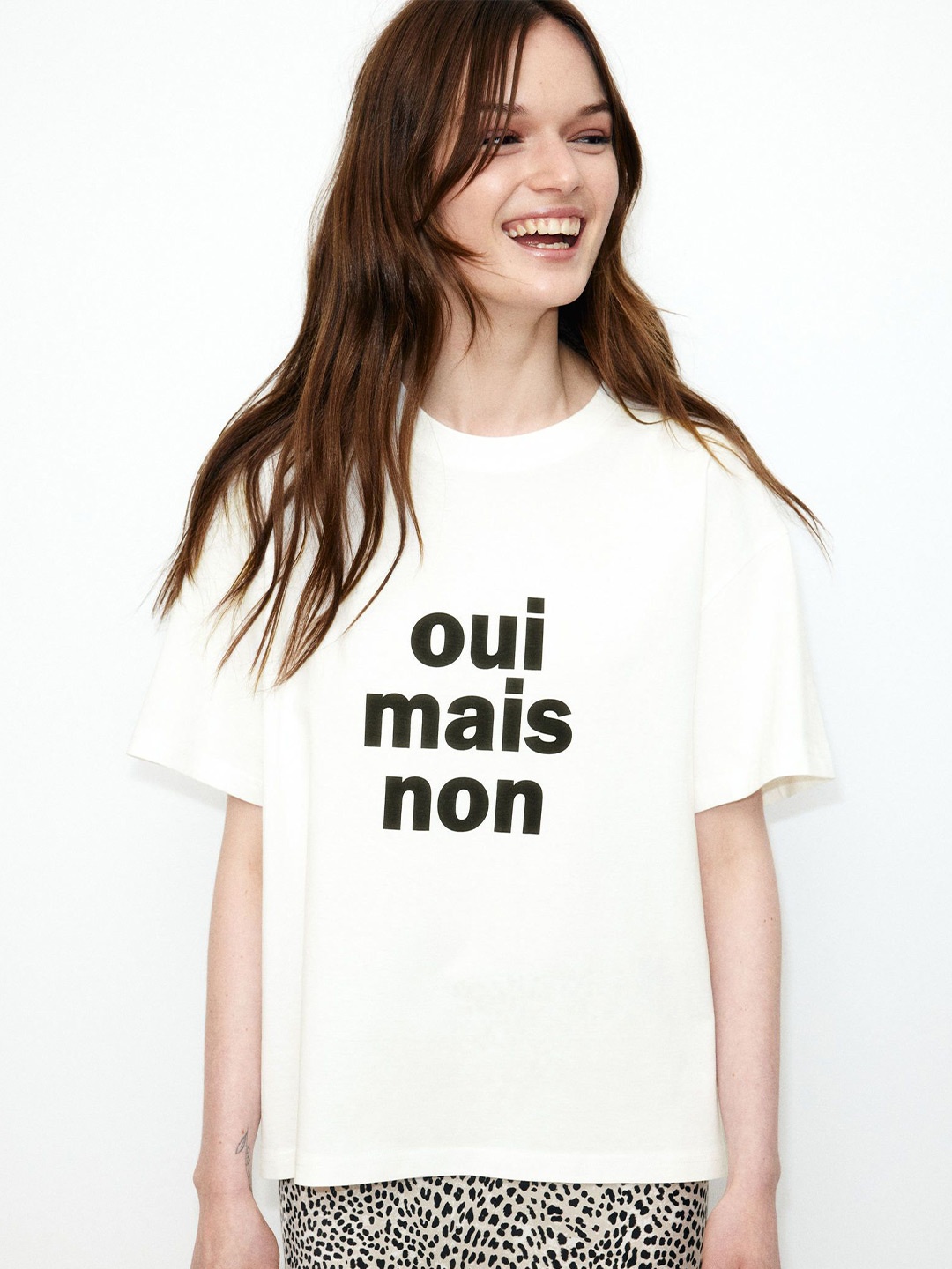 

H&M Oversized T-Shirt, White