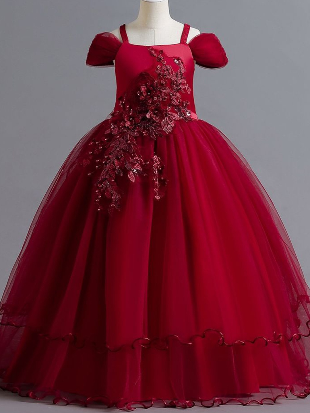 

LULU & SKY Maxi Dress, Red