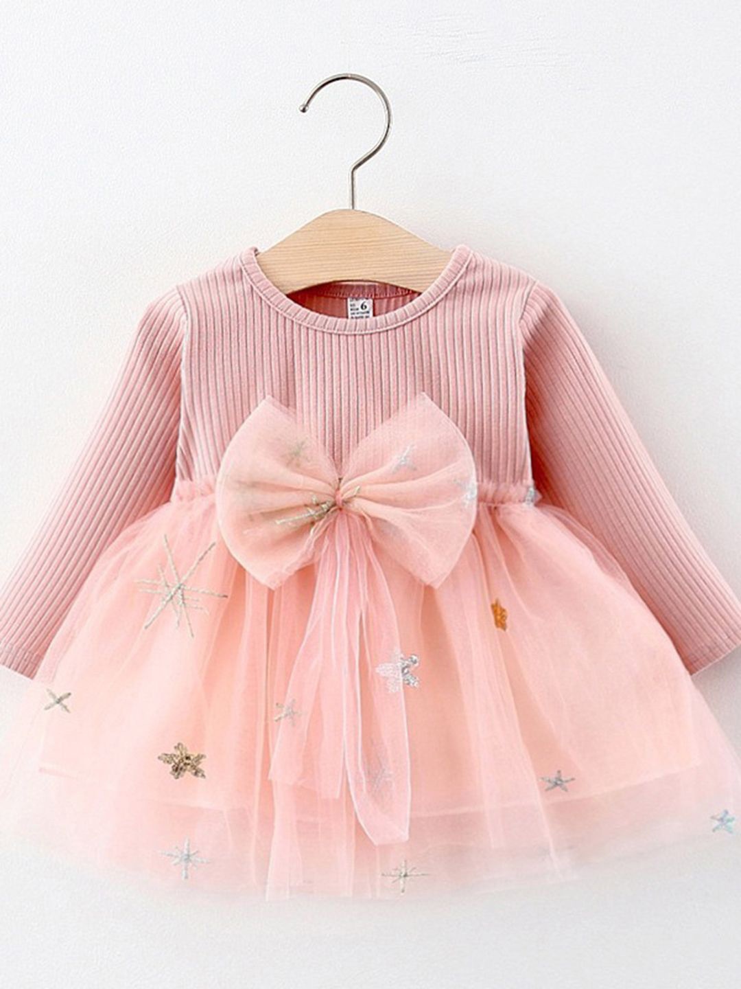 

YK Fit & Flare Dress, Pink
