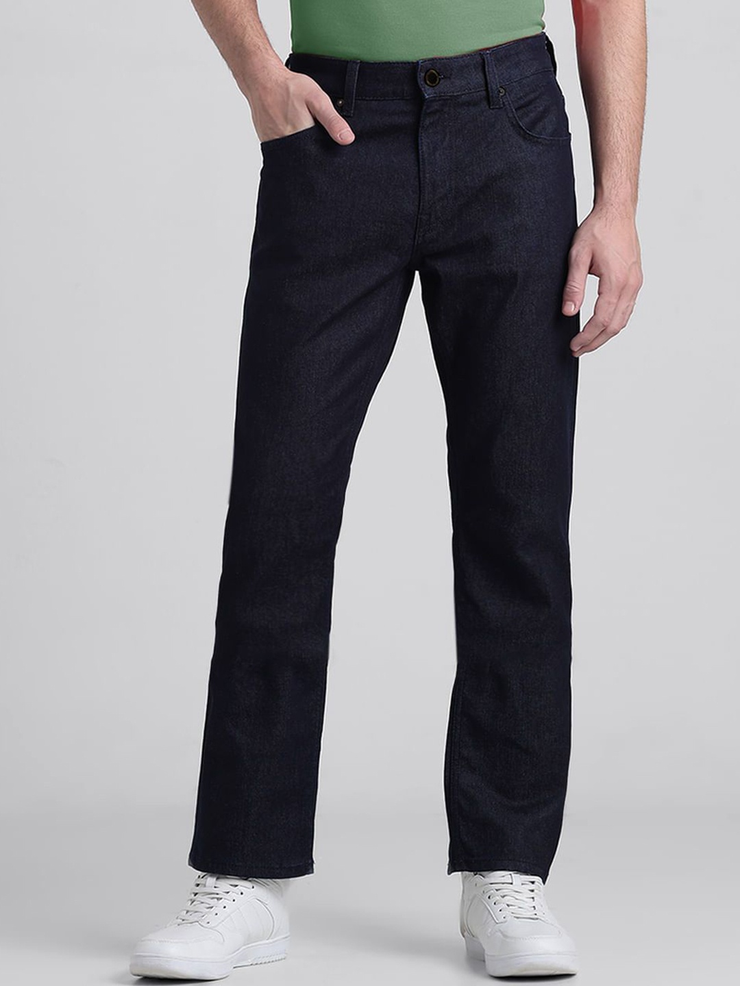 

fineblu Men Stretchable Jeans, Grey