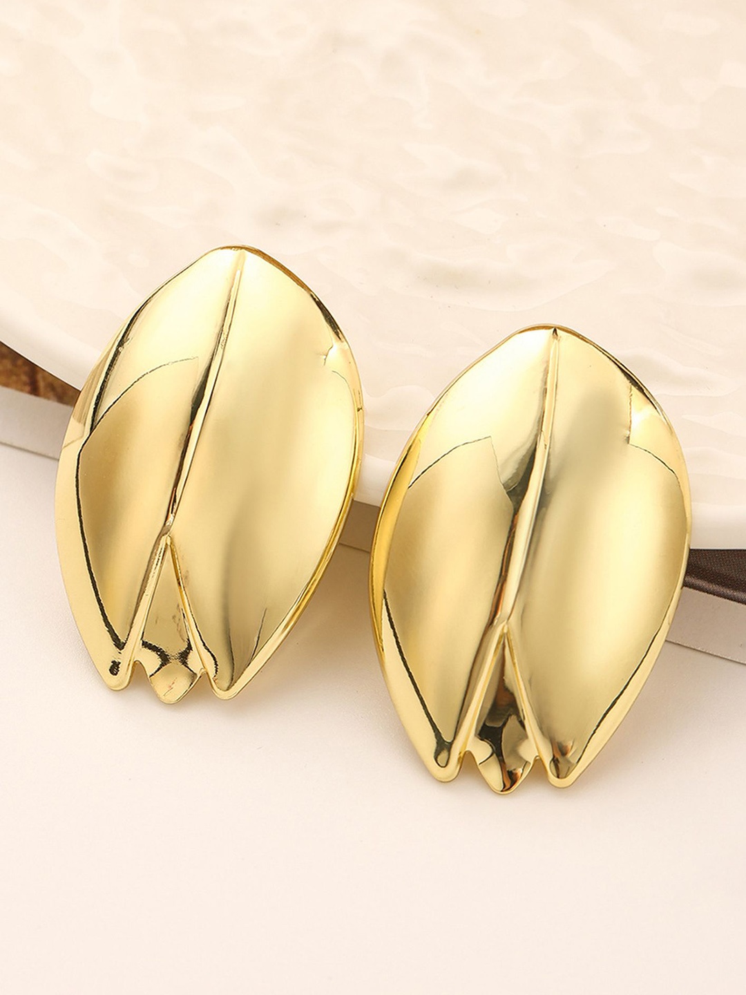 

LULU & SKY Contemporary Hoop Earrings, Gold